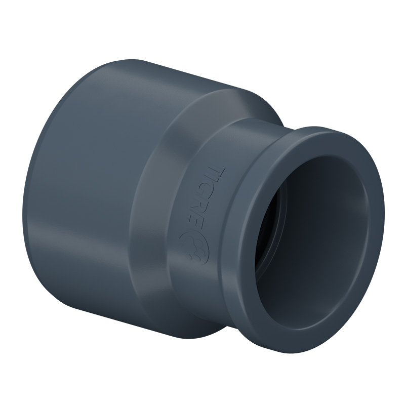 Buje reducción Largo PVC Soldable