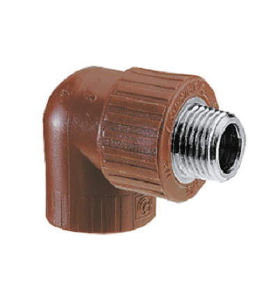 Codo 90º Red. Fusión Rosca Met. Macho Hidro3