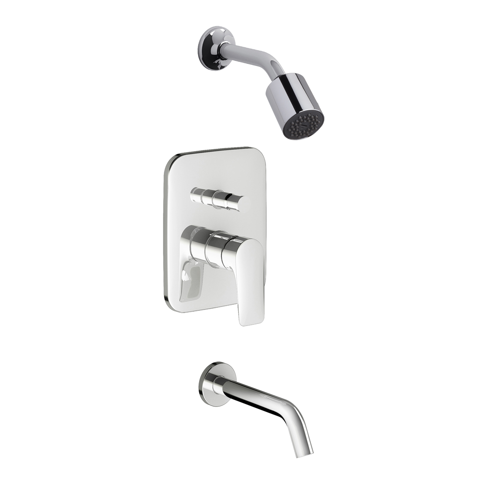 Jana – Juego monocomando para bañera y ducha