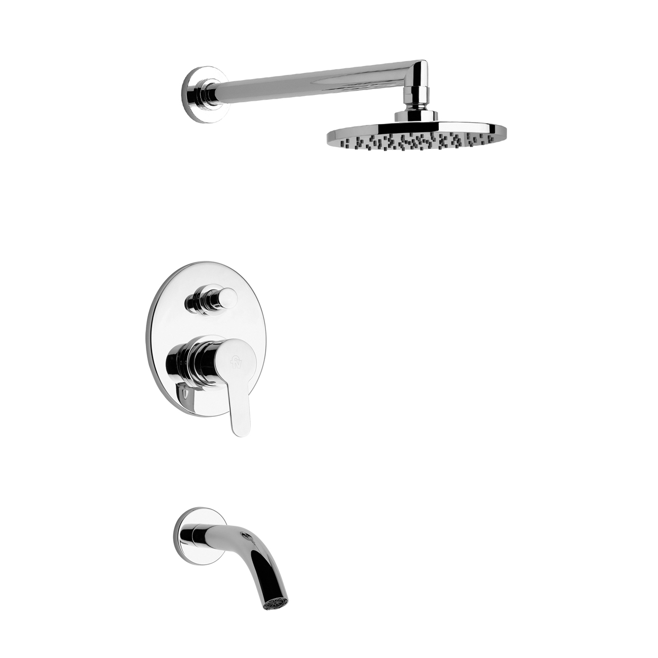 Puelo – Juego monocomando para bañera y ducha