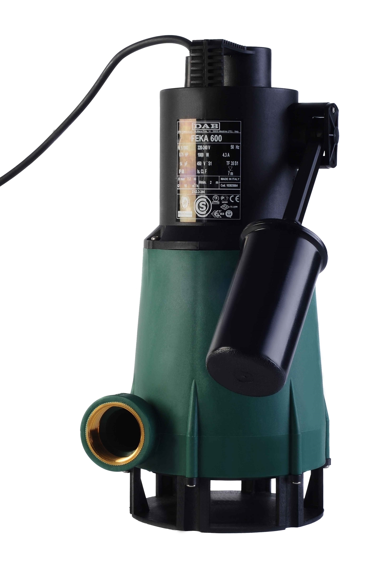 Desagote Cloacal Dab Feka 600