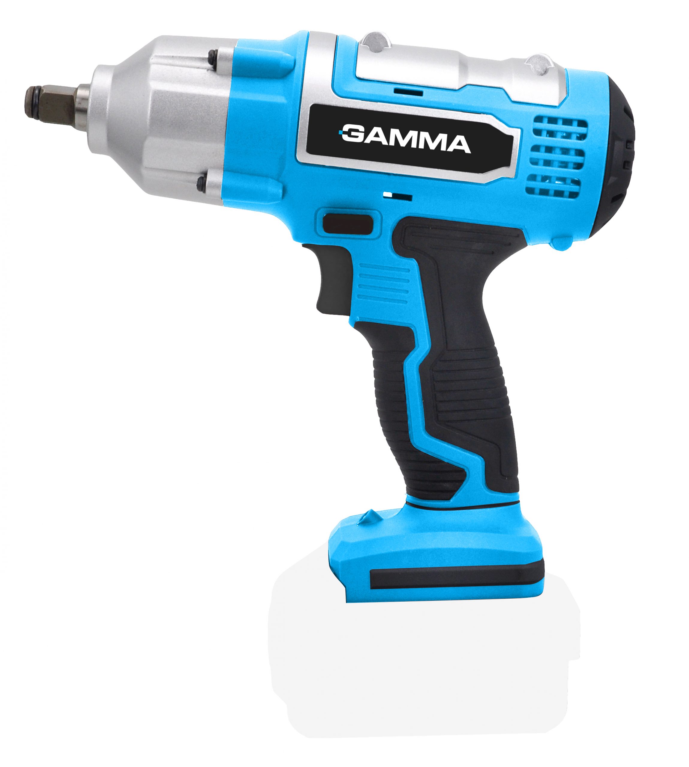 Llave de impacto a batería (no incluida)