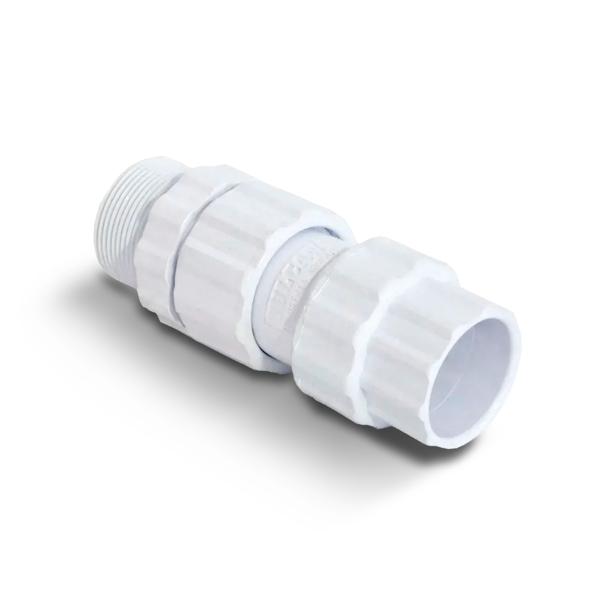 Acople rápido p/caño de PVC M-H rosca 1 1/2″ – pegar ø40