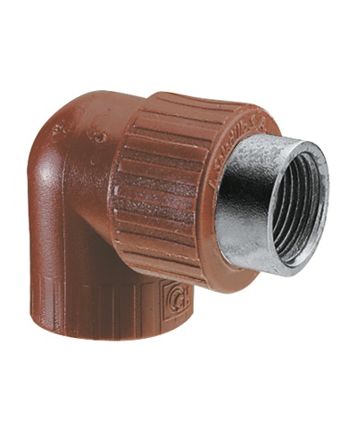 Codo 90º Prol. Fusión Rosca Met. Hembra Hidro3