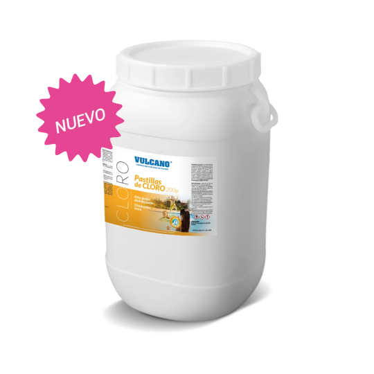 Cloro en pastillas – 200 g (25 kg)