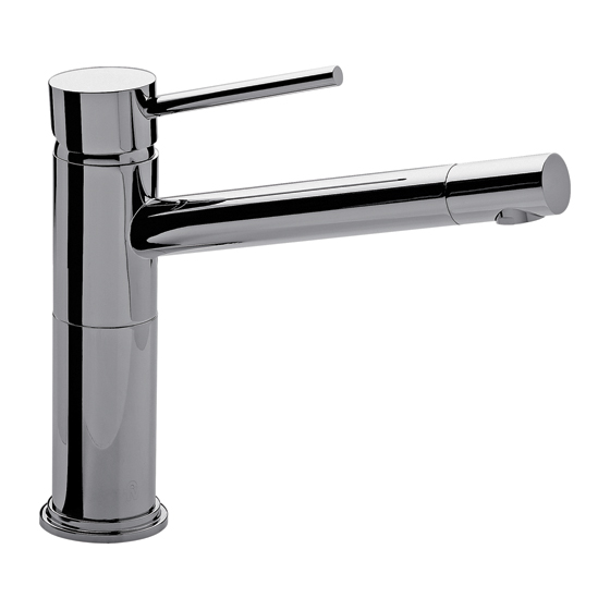 Temple – Juego monocomando para mesada de cocina