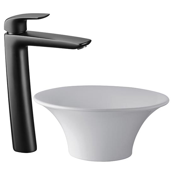 Epuyén – Juego monocomando para bachas tipo vessel